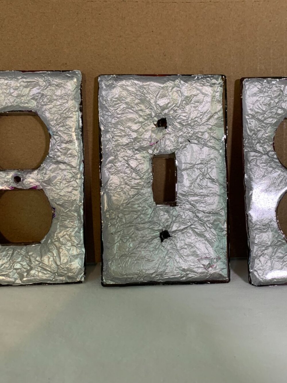 Handmade Multicolored Light/Plug Switch Covers-#1 - Picture 5 of 5